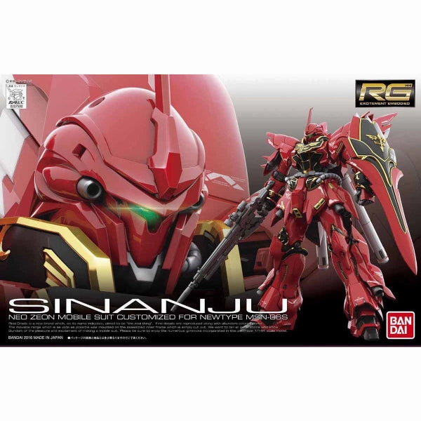 Mystery Drop Opening Exclusive Find Display RG 1/144 MSN-06S SINANJU (2024 Aug resales ver.) ?C?? ???_ ????