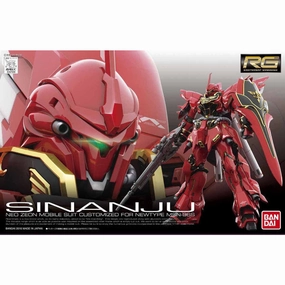 Mystery Drop Opening Exclusive Find Display RG 1/144 MSN-06S SINANJU (2024 Aug resales ver.) ?C?? ???_ ????