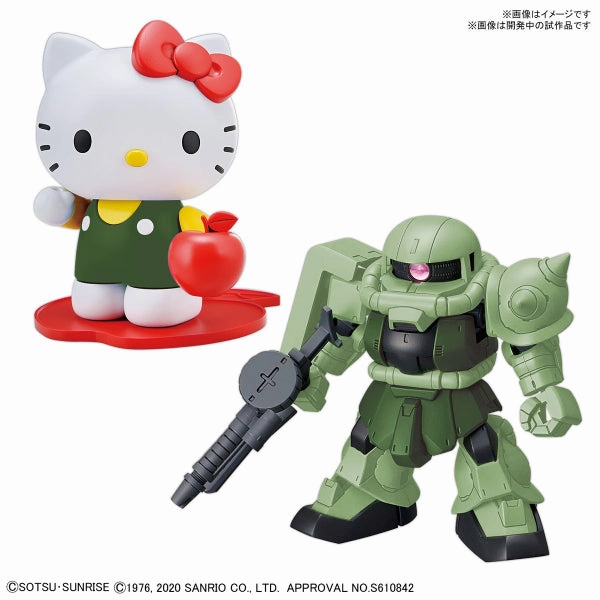 Hidden Gem Discovery SDCS Series (Hello Kitty x Char's Zaku II & Hello Kitty x Zaku II)