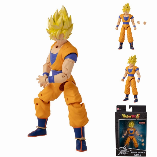 DRAGON STARS POSEABLE FIGURE SUPER SAIYAN GOKU VERSION 2 ???? ?O??? Mystery Pack Display