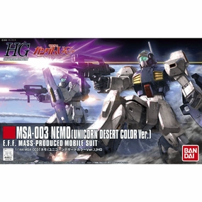 Collector's Pack Display HGUC 1/144 MSA-003 Nemo (Unicorn Desert Color Ver.) ?C?? ???_ UNICORN
