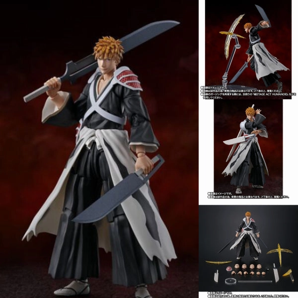 Random Toy Find S.H.Figuarts ICHIGO KUROSAKI DUAL ZANGETSU ?` ???? ???? ?????o ???????? shf