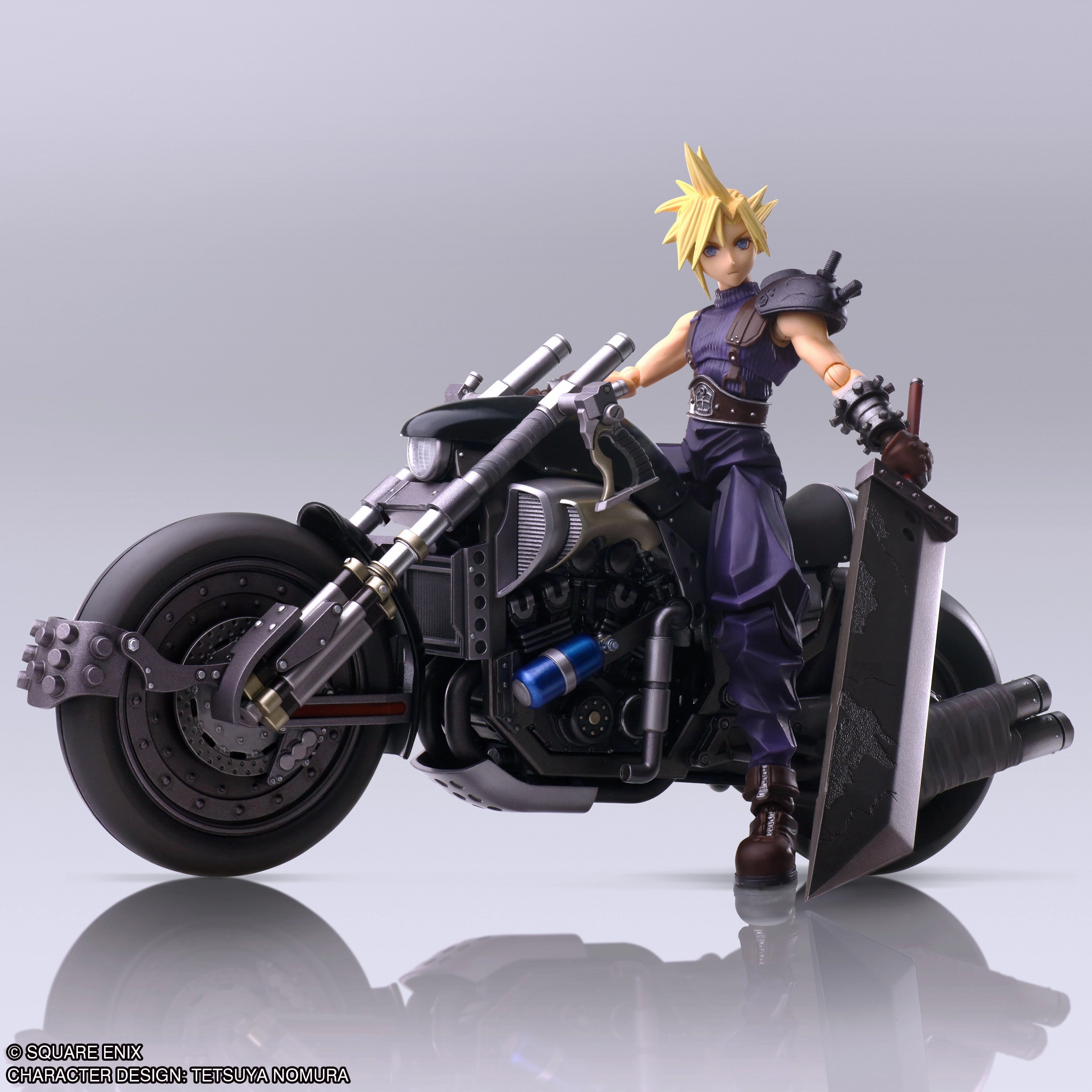 PVC Showcase Bring Arts Final Fantasy VII Cloud Strife & Hardy-Daytona