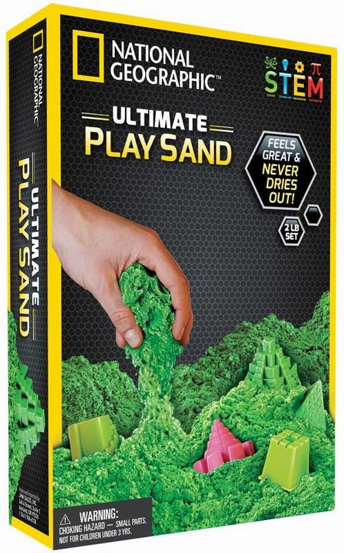 National Geographic ultimate Green Play Sand Strength Building Transportation System