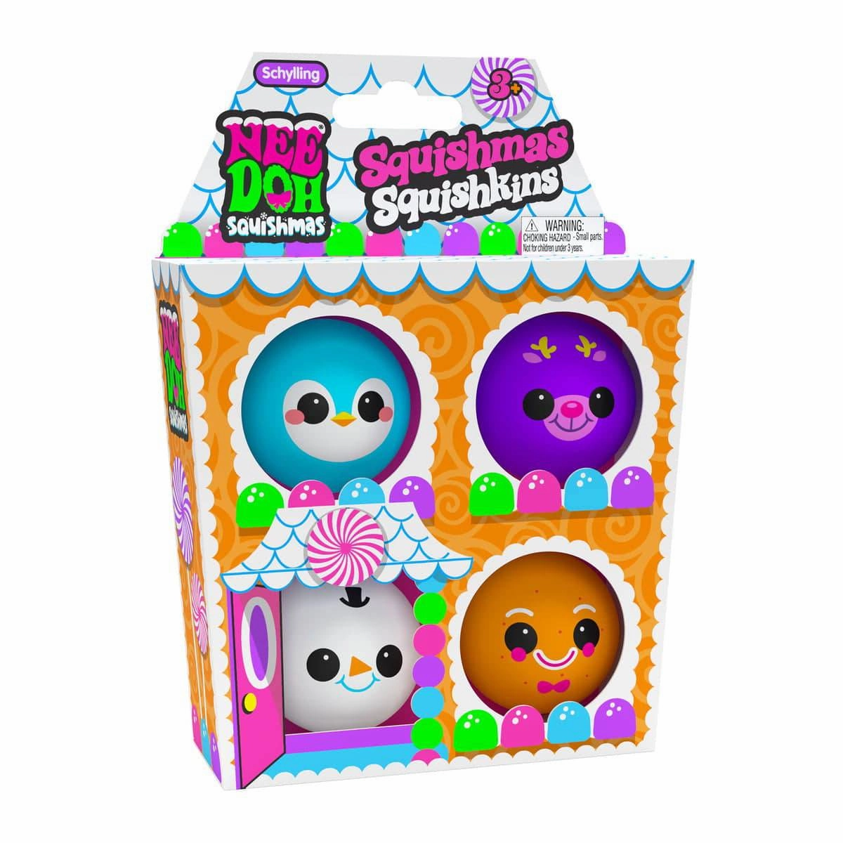 NeeDoh Squishmas Squishkins Gingerbread House Skill Combination