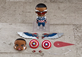Nendoroid Captain America (Sam Wilson) DX Miniature Piece Static Pose