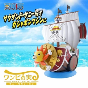 Surprise Find Display ONE PIECE ???\?? ONEPI NO MI Thousand Sunny Gashapon