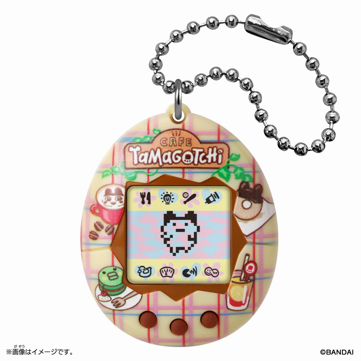 Original Tamagotchi Tama Cafe ??????? ????? ???? ?? Collectible Pack Display