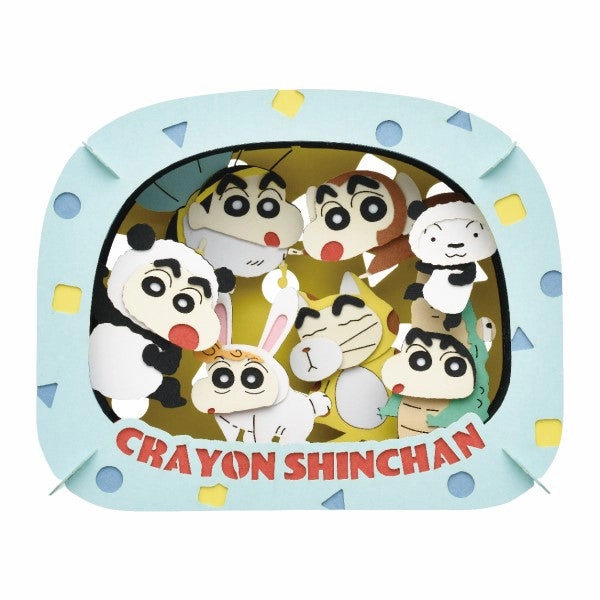 PAPER THEATER - Crayon Shin-chan ?P?? (PT-256 Nohara Family / PT-257 Animal Shin-chan) Help Extend Impact Make
