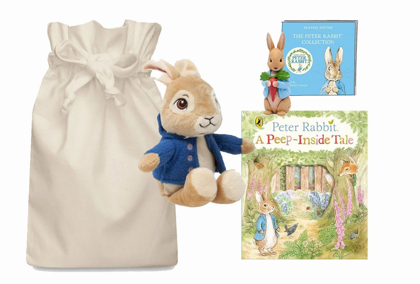 Peter Rabbit Tonie Story Sack with Soft Toy Tree Identification