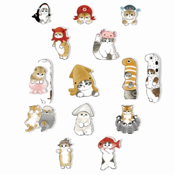 PITACOT MOFUSAND W/O GUM (set of 14) ?A Collectible Drop Series