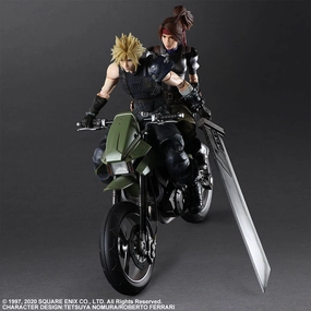 Premium Collectible Play Arts Kai Jessie, Cloud & Motorcycle Set