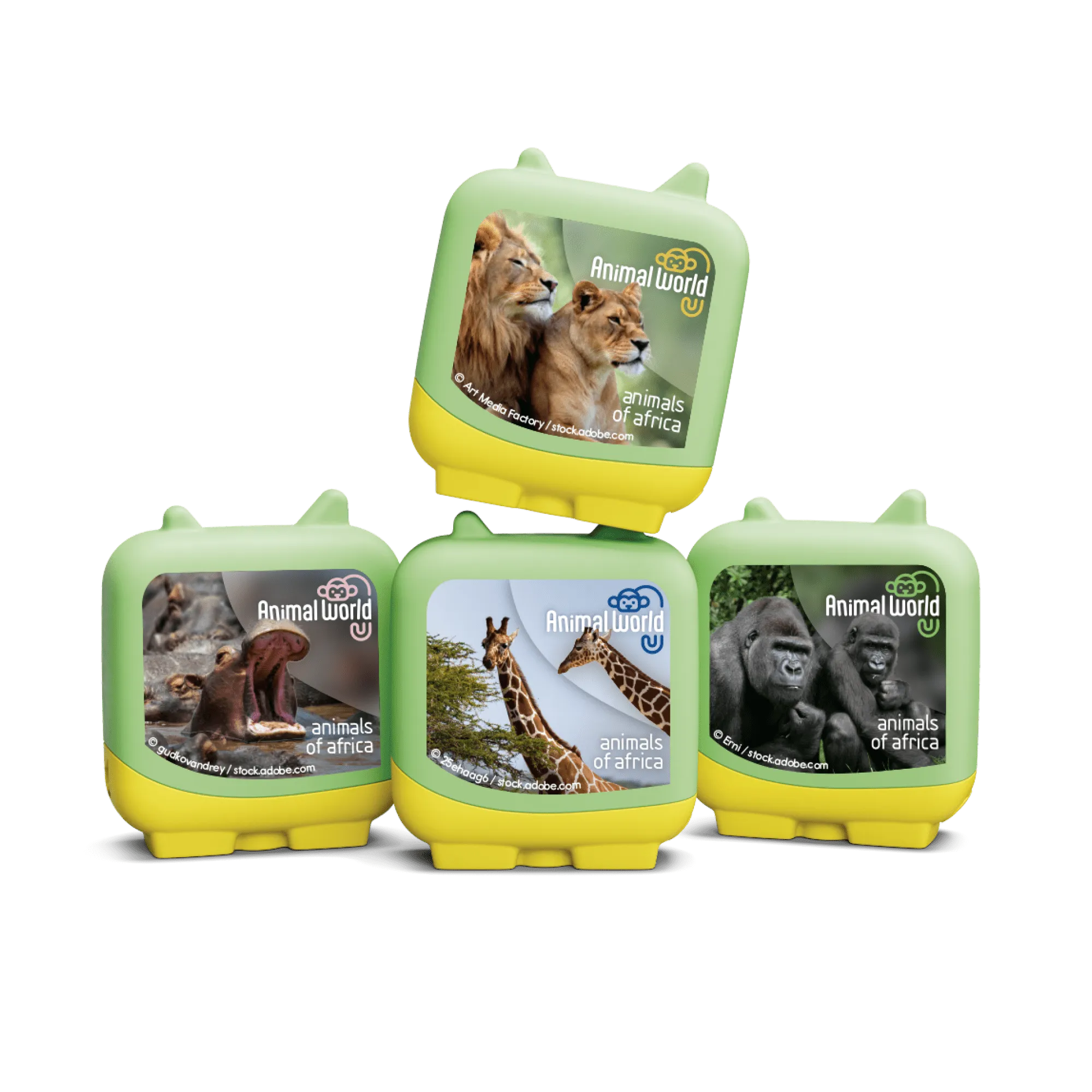 Statistics Fun Tonies Animal World: Animals of Africa Clever Set
