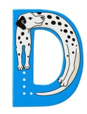 Lanka Kade Wooden Animal Letter D Disguise Kit Recycled Material