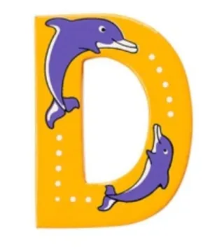 Diversity Celebrate Lanka Kade Wooden Animal Letter D