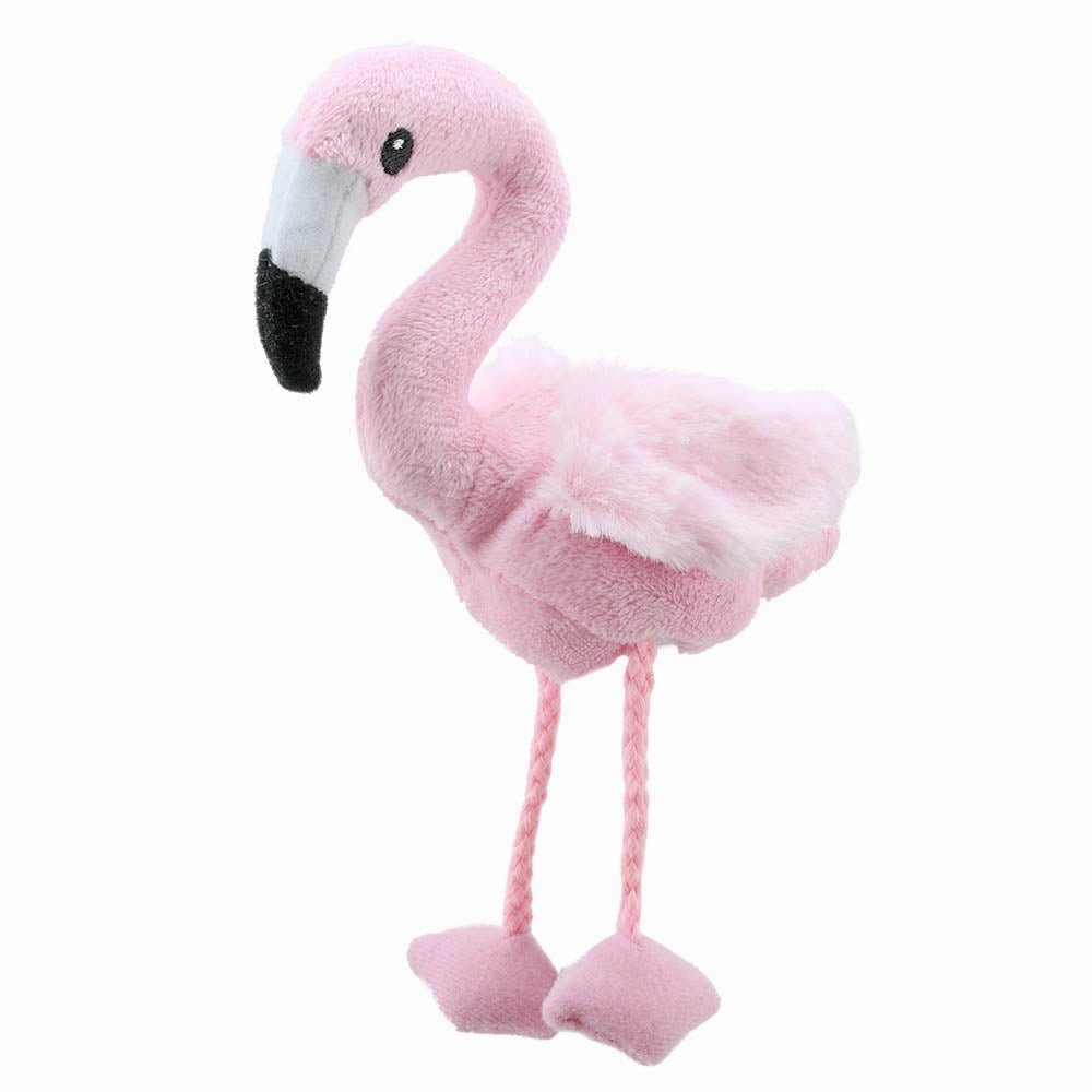 Juggling Balls Puppet Company Pink Flamingo Finger Puppet