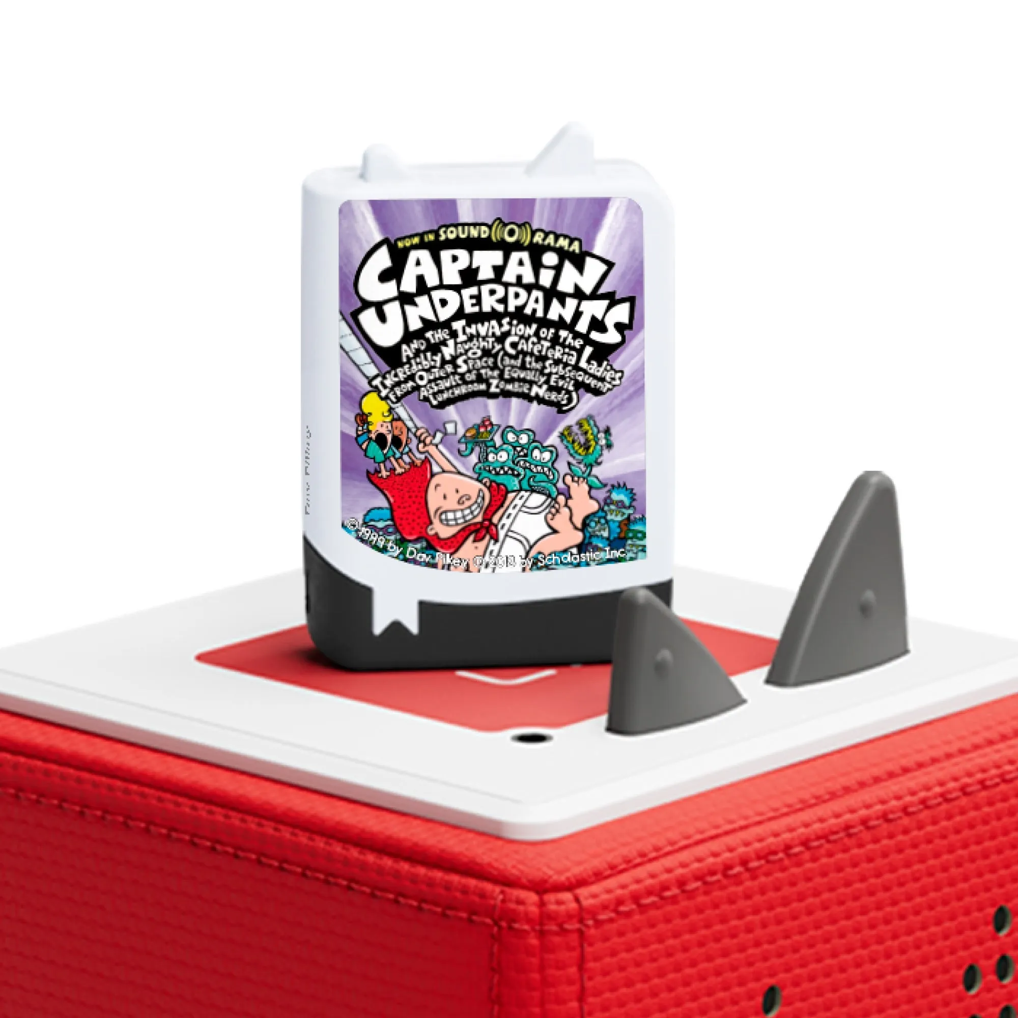 Pocket Tonie Captain Underpants and the Invasion of the Incredibly Naughty Cafeteria Ladies from Outer Space Record Break Land Preserve