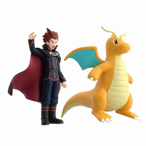Collector's Dream Find Limited Find Series POK??MON SCALE WORLD KANTO REGION LANCE & DRAGONITE W/O GUM (2025 AUG Resale ver.) ???????` ???? ?????? ???? ?P???^