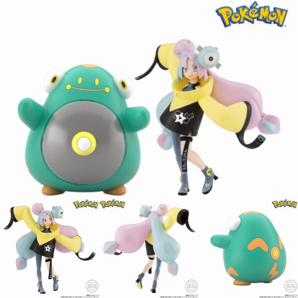 Exclusive Pack Series Random Character Grab POK??MON SCALE WORLD PALDEA REGION IONO & BELLIBOLT W/O GUM ???????` ???? ???? ??? ??? NANJYAMO & HARABARIE