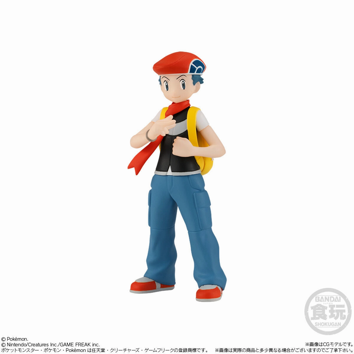 POK??MON SCALE WORLD SINNOH REGION LUCAS (DP Ver) W/O GUM ???????` ???? ???x DP?? ??W?^ Limited Toy Release