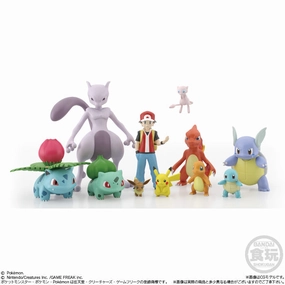 Limited Drop Series Collector's Drop Display POKEMON ???????` ???? SCALE WORLD KANTO REGION SET W/O GUM (2022 Nov Resale ver.)