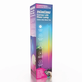 Pulsationz LED Corner Floor Light Educational Sharing Tornado Model