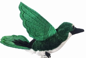 Sculpture Material Space Awareness Puppet Company Finger Puppet Humming Bird Green
