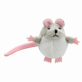 Puppet Company Mouse - Grey and Pink Finger Puppet Gas Station