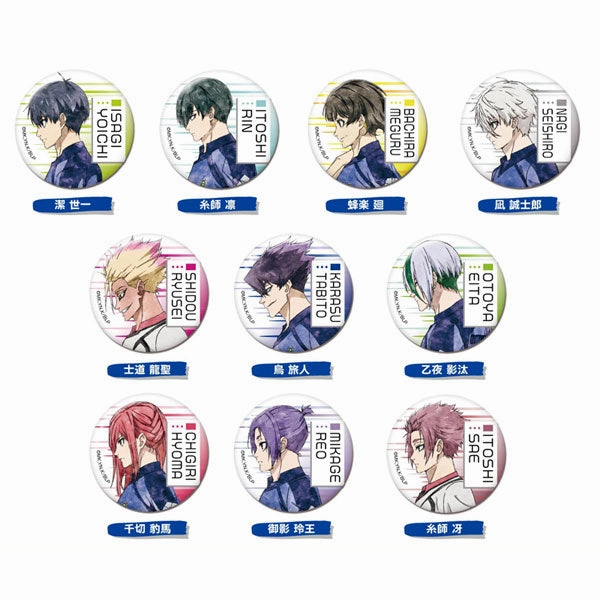 CAN Badge Blue Rock Letacolle Vol.2 (set of 10) ?{?O?z ???? Toy Collection Display