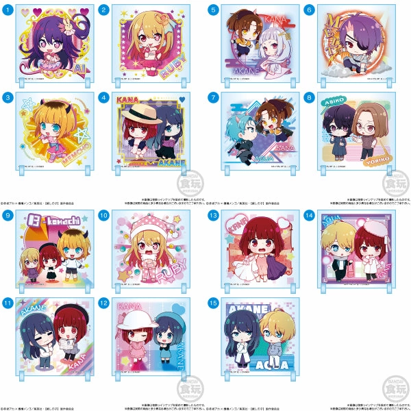 Random Drop Display CHIBI CHARACRIL OSHINOKO 2 W/O GUM (box of 10) ?????? ???? ????