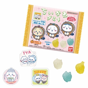 SOMETHING SMALL AND CUTE DIE-CUT STICKERS WITH GUMMY 4 (box of 12 packs) Chiikawa ???????? ?? ???????? ?N?? Limited Find Discovery