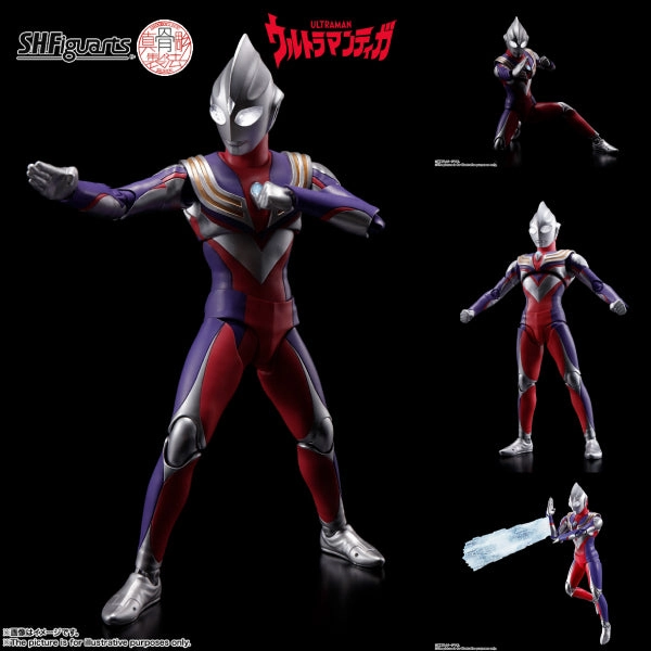 Collector's Drop Reveal Surprise Unboxing Experience S.H.Figuarts (SHINKOCCHOU SEIHOU) ULTRAMAN TIGA MULTI TYPE ??? ???? ?? ???B (2023 Nov Resale ver.) SHF