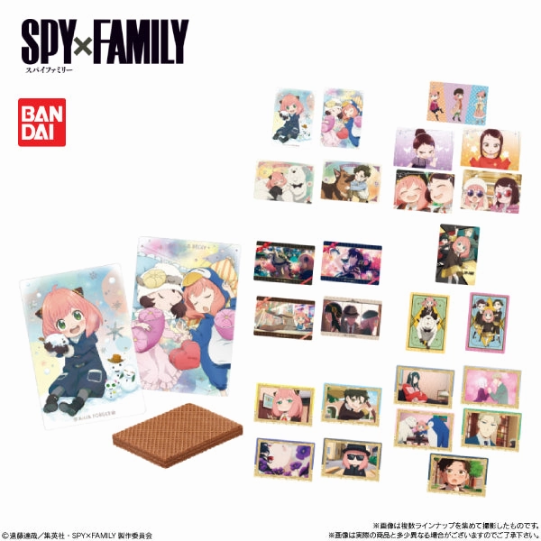 SPY??FAMILY WAFER 3 (box of 20 packs) ?g?? ?g?^?? ???? Anya ???`?? ???? Hidden Series Display Random Drop Display