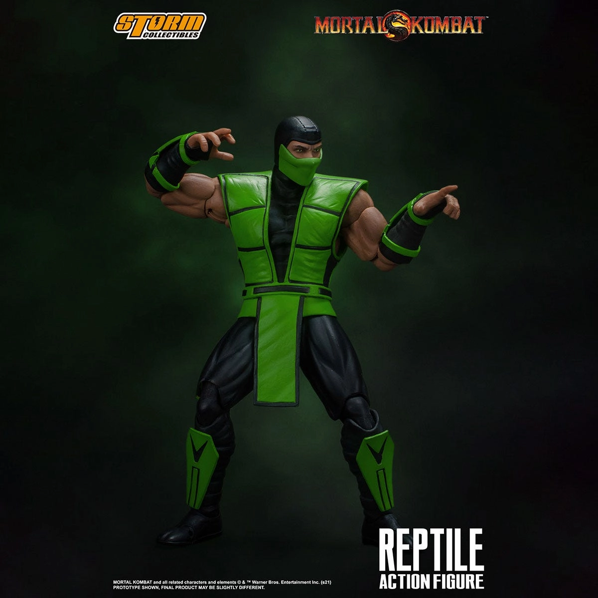 Reptile 1/12 Action Figure PVC Article