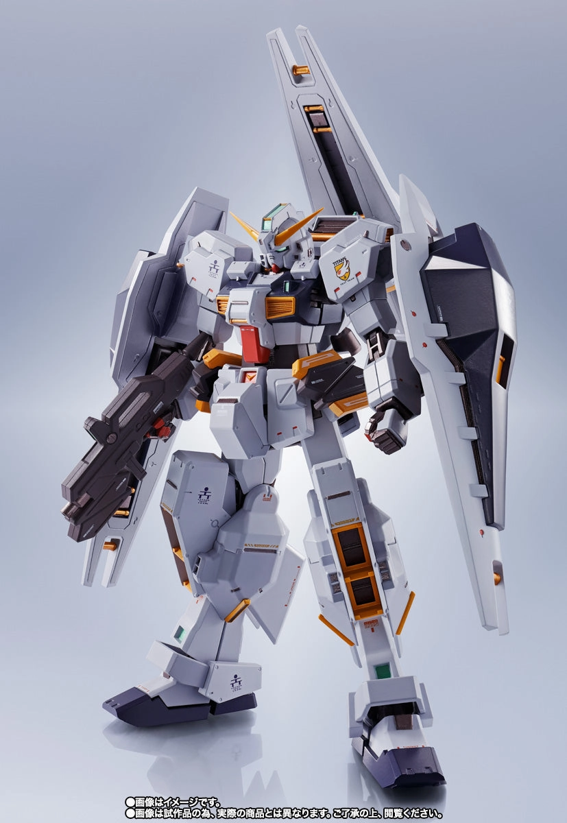 Metal Robot Spirits Gundam TR-1 [Hazel Kai] & Optional Parts Set Wood Carving Resin Model