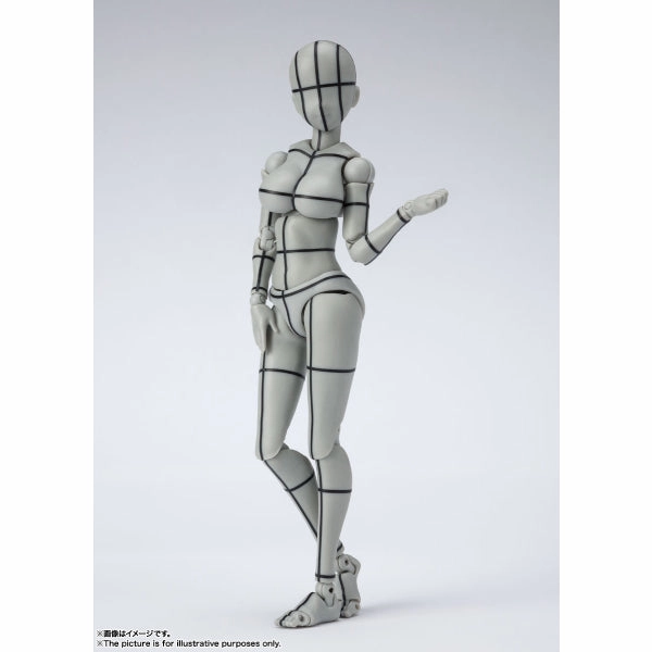 Limited Series Display S.H.Figuarts BODY CHAN -KENTARO YABUKI- WIRE FRAME (Gray Color Ver.)