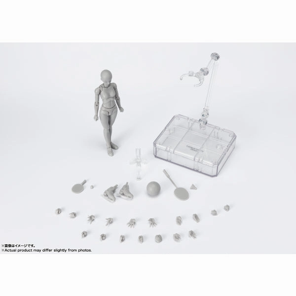 Exclusive Drop Display S.H.Figuarts Body-chan -Sports- Edition DX SET (Gray Color Ver.) ???w