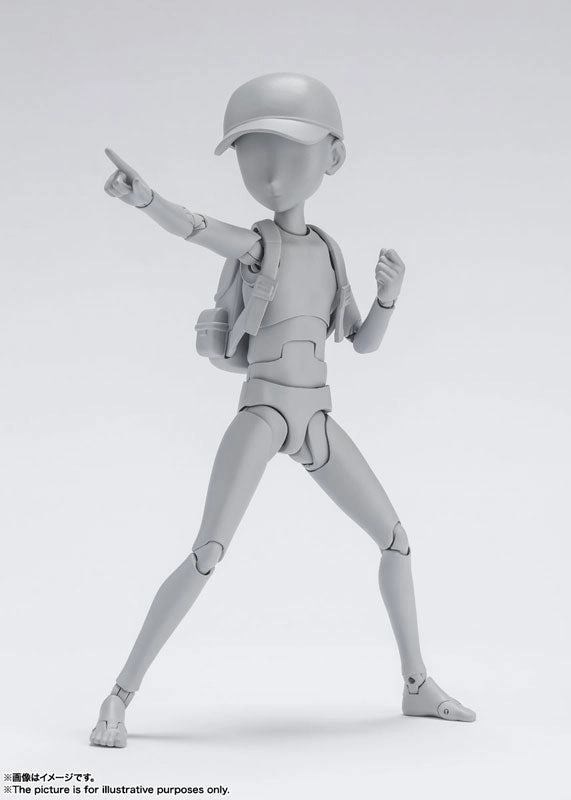 Anime Display Avid Fan S.H.Figuarts Body Kun -Ken Sugimoril- Edition DX Set (Gray Color Ver.)