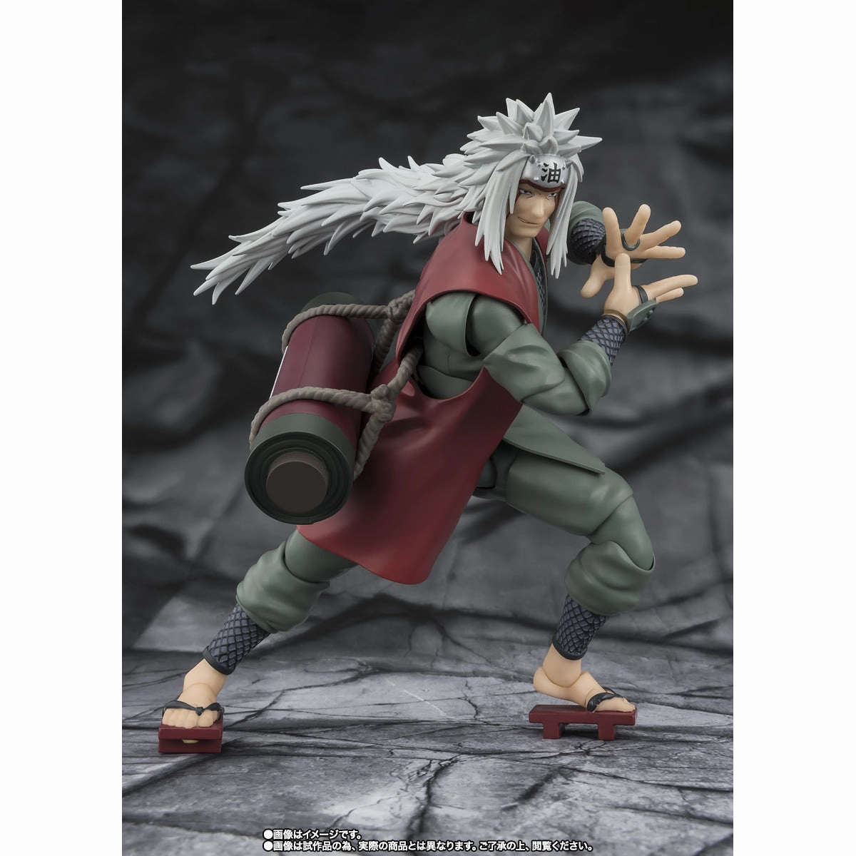 S.H.Figuarts JIRAIYA -Hidden Leaf Heroic Master Sage- (Sage Mode Set) ?????? ?? Surprise Series Display