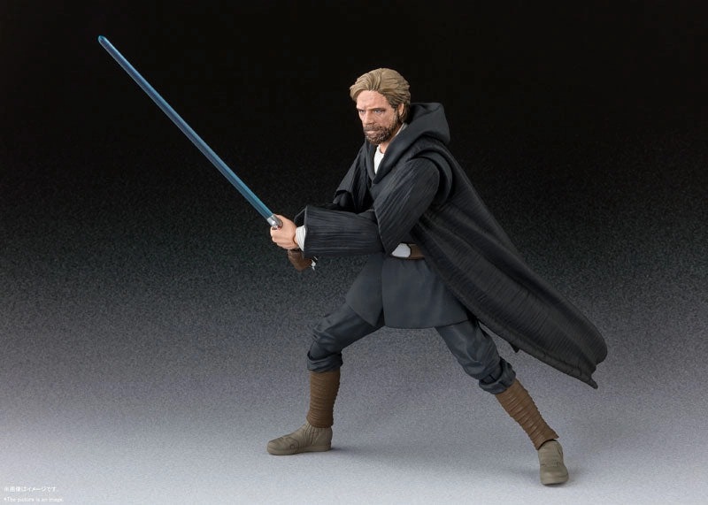 Press Worthy S.H.Figuarts Luke Skywalker Battle of Crait Ver. with Bonus Stand