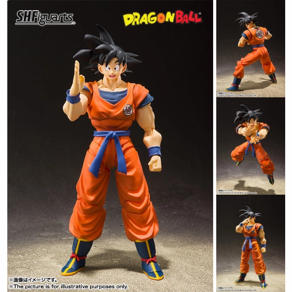 Limited Pack Release S.H.Figuarts SON GOKU -A SAIYAN RAISED ON EARTH- ???? ?O??? (2024 July Resale ver.)