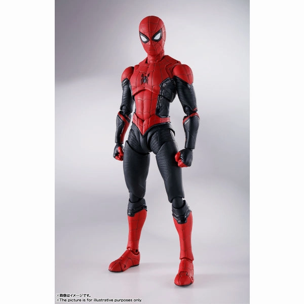 S.H.Figuarts Spider-Man (Upgraded Suit) (SPIDER-MAN: No Way Home) Collectible Series Display