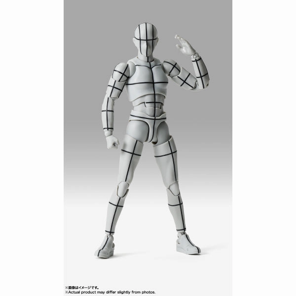 S.H.Figuarts Sports- Edition -WIRE FRAME- (Gray Color Ver.) (BODY KUN/ BODY CHAN) ???w?? ???w?u ?\?? Random Drop Opening