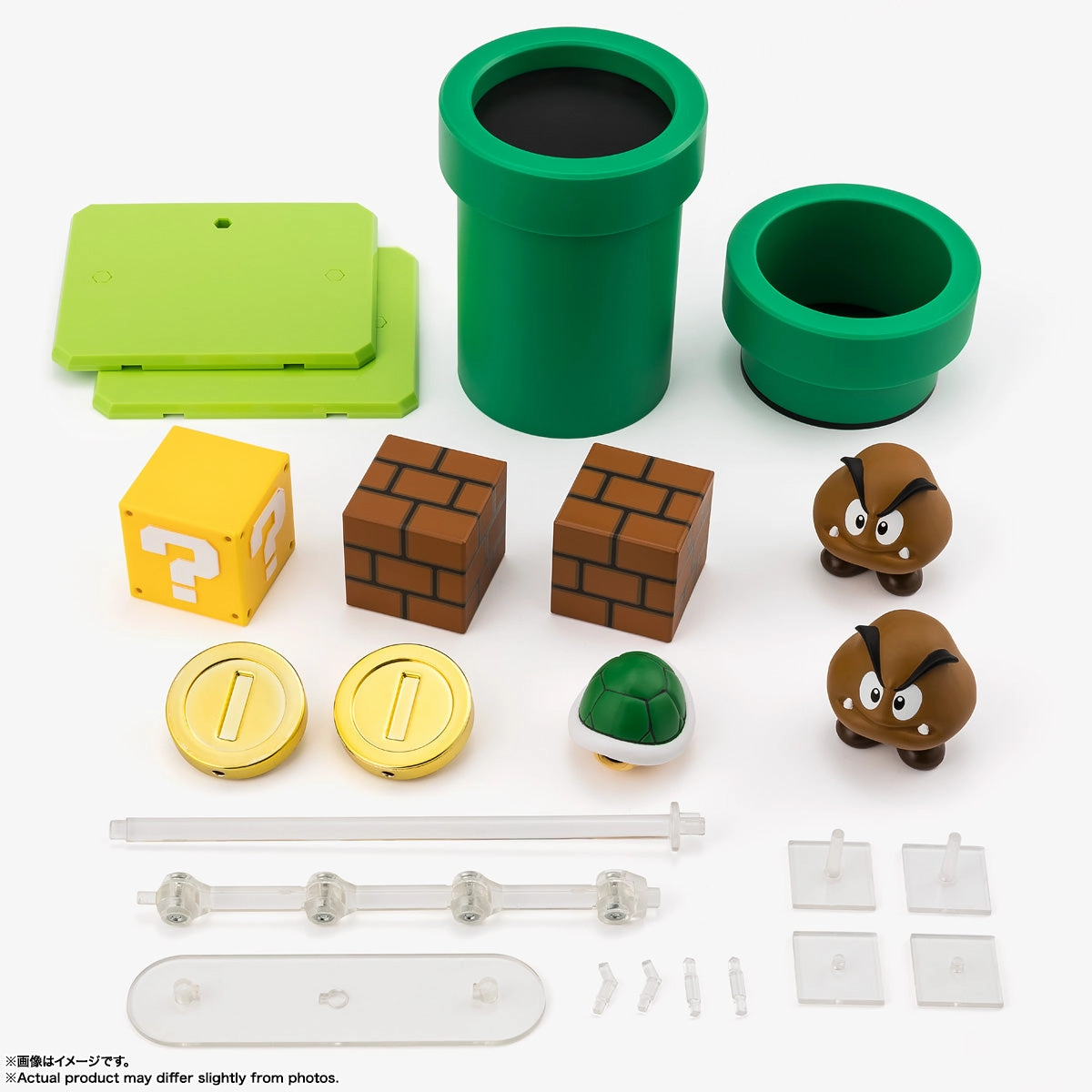 S.H.Figuarts SUPER MARIO PLAYSET (SUPER MARIO) ?????W ?????W ????? Surprise Pack Series