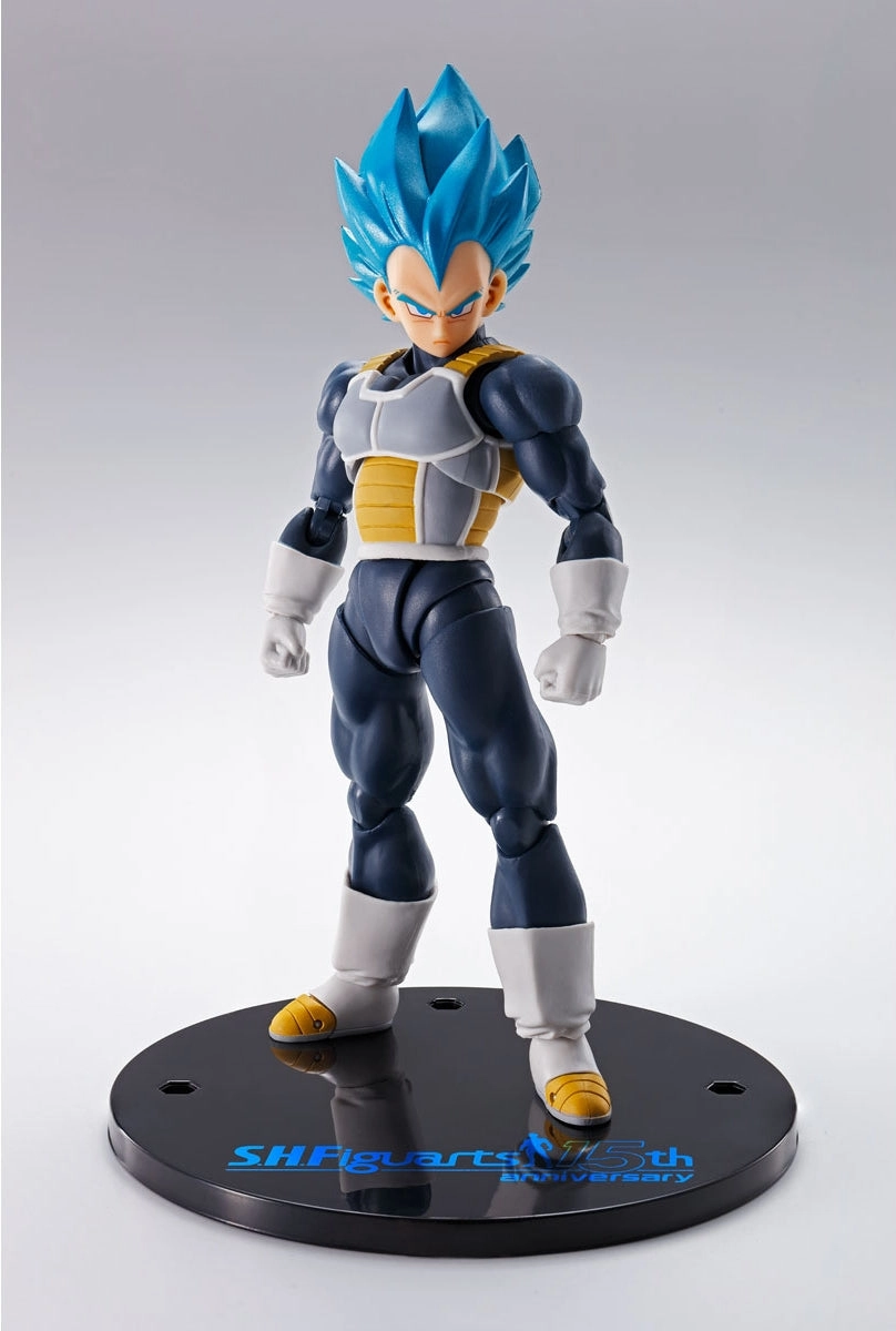 Gaming Goods Chibi Decor S.H.Figuarts Super Saiyan God Super Saiyan Vegeta -Super- -S.H.Figuarts 15th Anniversary Ver.-