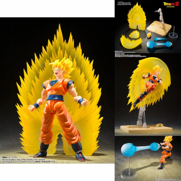 S.H.Figuarts SUPER SAIYAN SON GOKU??S EFFECT PARTS SET TELEPORT KAMEHAMEHA ???? ?O??? SHF Surprise Find Opening Exclusive Find Series