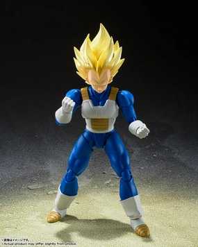 S.H.Figuarts Super Saiyan Vegeta -Awakened Super Saiyan Blood- (2025 Re-Run) Exhibition Ready Seasonal Rotation