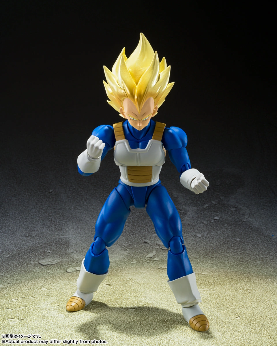 S.H.Figuarts Super Saiyan Vegeta -Awakened Super Saiyan Blood- (2025 Re-Run) Exhibition Ready Seasonal Rotation