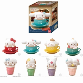 Toy Series Series SANRIO CHARACTER LATTE ART CASE W/O GUM (set of 8) ?????t