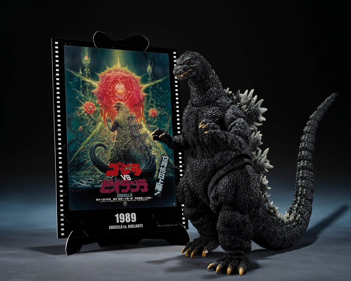 Local Favorite S.H.MonsterArts Godzilla (1989) Godzilla vs. Biollante -Movie Graphic Plus-